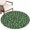 Emerald, Sage, variant on Small Round Rug 3Ft, Abstract Geometric Non-Slip Washable Circle Rugs Carpet, Modern Minimalist Grid Gingham Indoor Outdoor Rug Floor Mats Throw Runner for Bedroom Living Room Bathroom