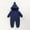 b-Navy, variant on Baby Boys Girls Snow Suits Toddler Jumpsuit Coat for Winter Coat Solid Color Warm Windproof Winter Baby Girl Clothes for Toddler Girls 12-18 Months