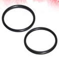 thumbnail image 2 of 2PCS Plastic Round Handles DIY Bag Handle Ring Handmade DIY Handbag Accessories for Handbag Bag Use (10CM Inside Diameter Black), 2 of 7