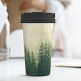 thumbnail image 6 of Logiee Fog Forest Print Stainless Steel Coffee Tumbler, Travel Coffee Mug, Insulated Coffee Mug with Lid, Spill Proof Coffee Cup, Portable Thermal Mug, 6 of 8