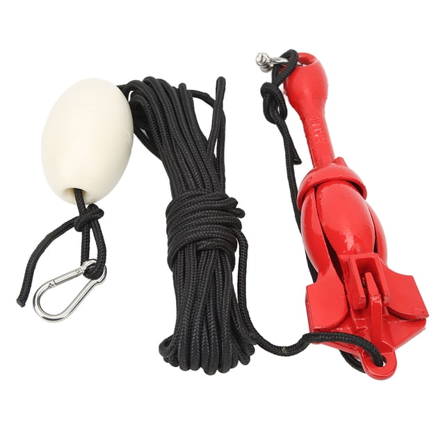 Boat Anchor,Boat Anchor with 39.4ft Folding Marine Anchor Watercraft Anchor World-Class Design