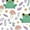 Frog Mushrooms, variant on Leopard Peel and Stick Wallpaper Flowers Contact Paper Self Adhesive and Removable Wallpaper for Bathroom Bedroom Cabinet Drawer 24in x 118in