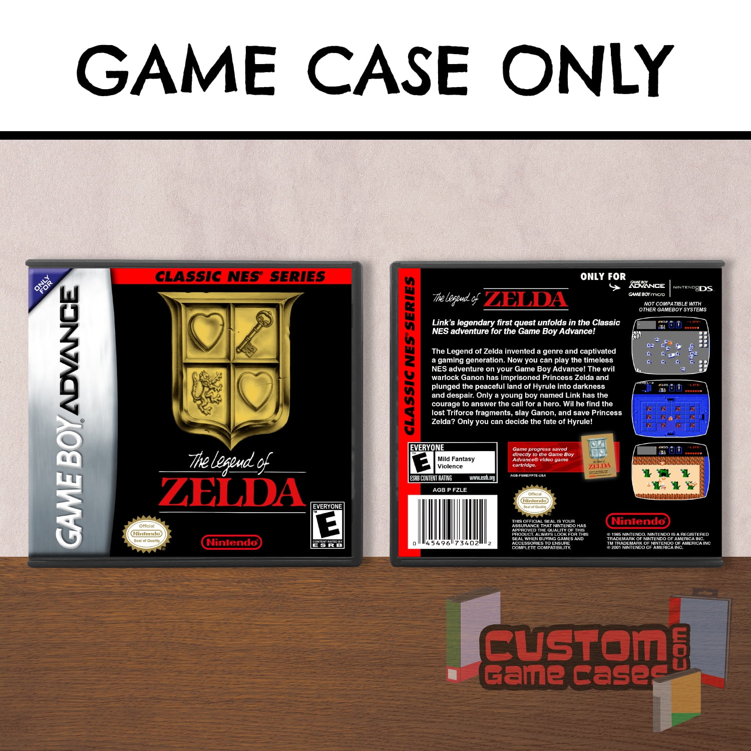 Classic NES - The Legend Of Zelda ROM Download - GameBoy Advance(GBA)