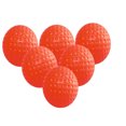 thumbnail image 2 of Phenofice 6Pack Colored Practice Golf Balls Red Indoor Practice for Sports Training, 2 of 4