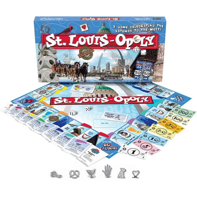 St. Louis Opoly Board Game, by Late for the Sky