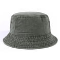thumbnail image 3 of SikaFu The new cowboy fisherman hat washed vintage fabric basin hat sunshade hat for leisure outdoor sports, 3 of 6