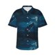 thumbnail image 1 of Fotbe Lonely Night Wolf Camisa Hawaiana para Hombre Unisex – Camisa Casual de Verano con Botones de Manga Corta de Algodón y Lino,3X-Large, 1 of 7