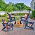 thumbnail image 3 of Aoodor Outdoor Folding Adirondack Chair 33.4x29.5x37.2 Inch, 3 of 11