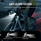 thumbnail image 4 of Kits de luces traseras delanteras de advertencia de bicicleta LED impermeables recargables USB-C Tmvgtek 6xy8xq3bj2fn8fz2, 4 of 9