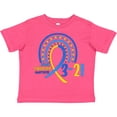 thumbnail image 3 of Inktastic 3-21 World Down Syndrome Day Blue and Yellow Rainbow Ribbon Boys or Girls Toddler T-Shirt, 3 of 5