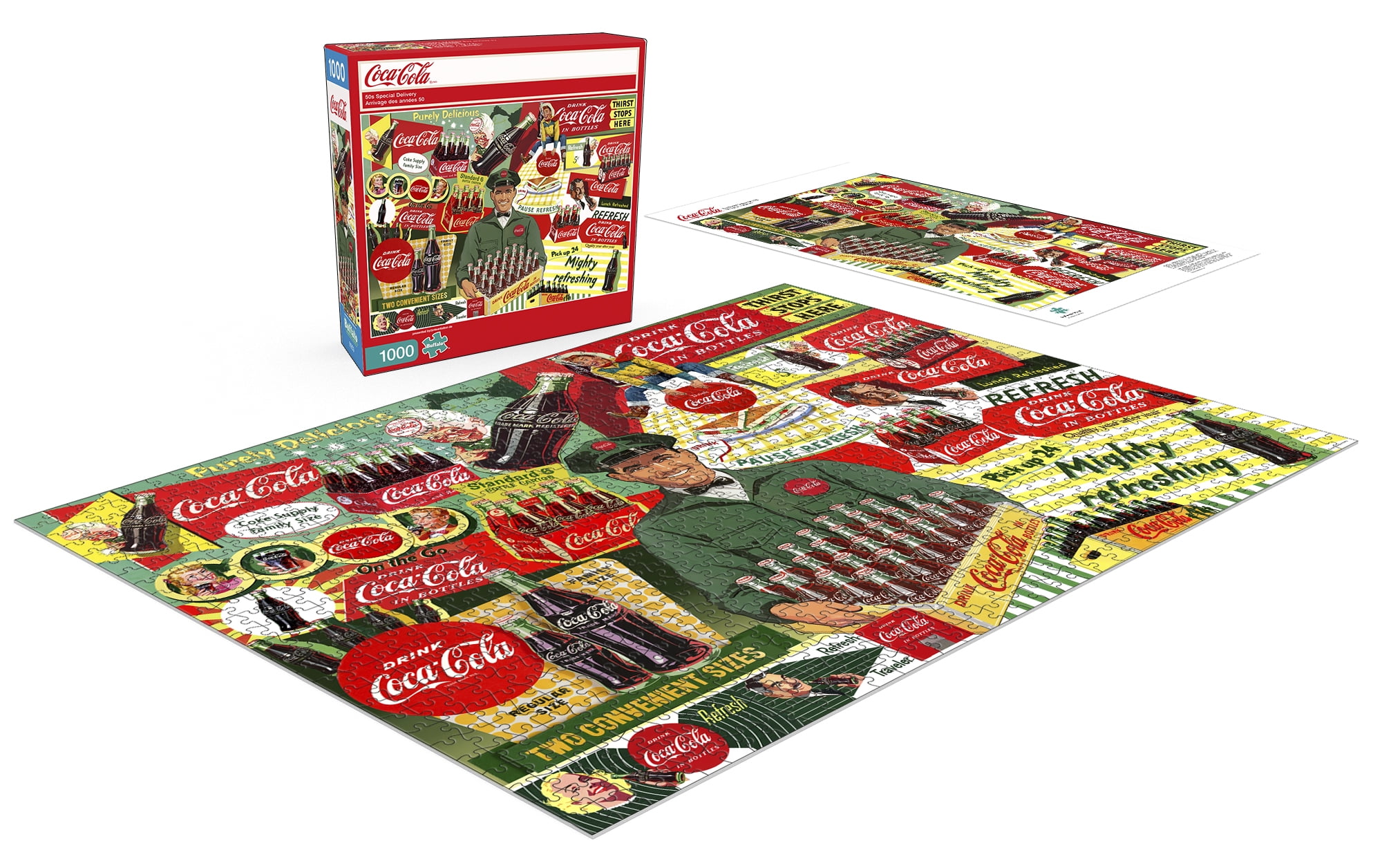 50s Special Delivery Coca-Cola 1000 Piece Jigsaw Puzzle Buffalo Games