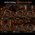 thumbnail image 6 of Halloween Round 3D Visual Floor Mats, Spooky Optical Staircase Ghost Pumpkin Non-Slip Rugs for Front Door Bedroom Entryway Home Decor, 6 of 7