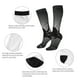 thumbnail image 3 of Fotbe Black Spiders Calcetas Divertidas Estampadas para Hombre y Mujer, Calcetas de Algodón hasta la Rodilla para Caminar, Correr, Enfermería y Embarazo, 3 of 6