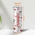 thumbnail image 5 of Personalized Halloween Skinny Tumbler - Cute Ghost with Heart Tumbler - Spooky Season Gifts - Halloween Gifts for Couples Girlfriend Boyfriend - Custom Name 20oz Stainless Steel Tumbler, 5 of 6