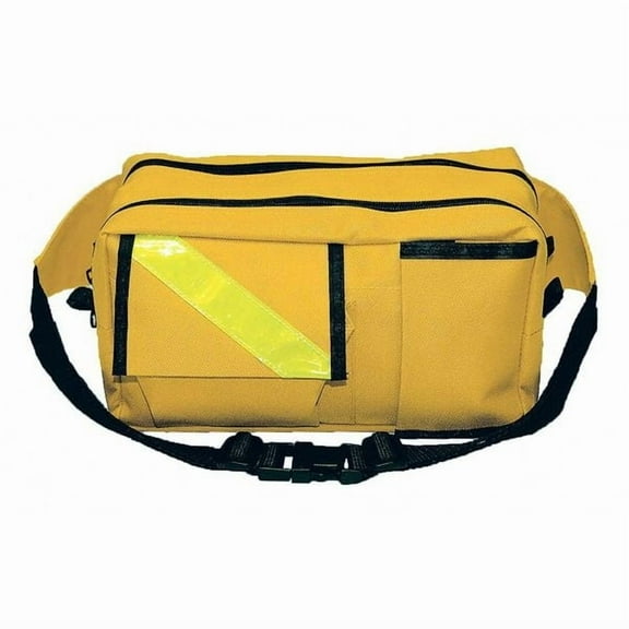 Emi Fanny Pack, Nylon, Yellow, 10 in L x 6 in W x 5 in H 460 YELLOW