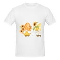 thumbnail image 4 of Bingfone Sunflower Gnomes 5 Men'S Loose Fit Short-Sleeve Pocket T-Shirt, 4 of 7