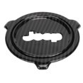 thumbnail image 1 of Steering Wheel Center Frame  Car Accessory Car Carbon Fiber Texture Steering Wheel Center Trim Frame Cover Fits For  JL 2018, 1 of 8