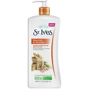 St. Ives Nourish & Soothe, Oatmeal & Shea Butter Body Lotion 21 oz (Pack of 3)