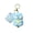 Raccoon Bubbles-Blue, variant on Squeezing Toys for Relieving Stress, Silicone Toys for Venting And Relieving Stress, Creative Pendants Suitable for Backpacks Or Car Keychains, Gifts for Easter, Halloween, Christmas