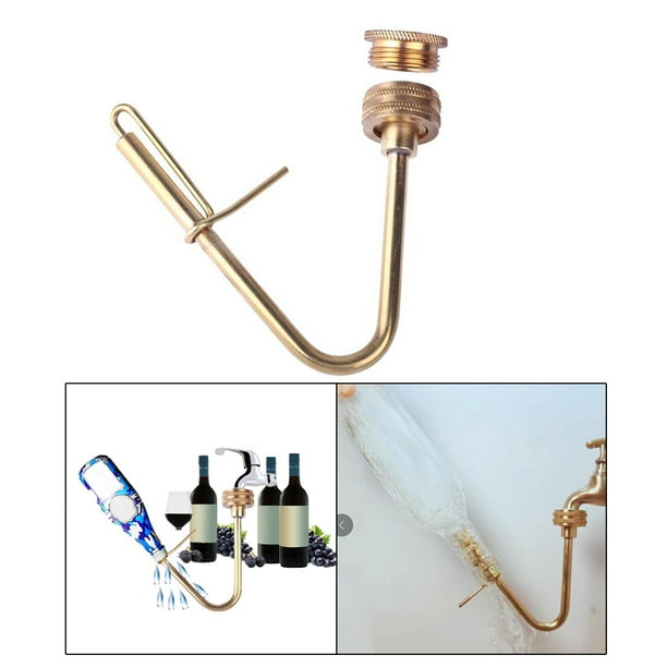 Grifo de cerveza Macarena lavadora de botellas de chorro adaptador de fregadero