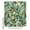 Green, variant on Green Leaves Bathroom Shower Curtains with 12 Hooks Polyester Waterproof Shower Curtain for Stalls and Bathtubs Stained Glass Chic Botanical Branches Decorative Bathroom Privacy Curtain 36x78 Inches