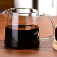 thumbnail image 4 of Heat Resistant Borosilicate Glass Coffee Carafe 400ml Clear Hand Brewed Coffee Pot for Home Offic and Café Use for Pour Over and Drip Coffee, 4 of 5