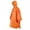 Orange, variant on Pincandy Ponchos for Women Men Hooded Rain Poncho for Adult Waterproof Lightweight Unisex Raincoat for Hiking Camping Emergency