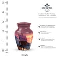 thumbnail image 2 of Keepsake Urns For Ashes Small - Sunset With Theme Painting Urn - Urns For Human Ashes Adult Female Mom & Male Dad - Cremation Keepsake Urns For Ashes - Burial Urn (Size - 3Inch, 2Pcs), 2 of 5