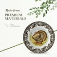 thumbnail image 4 of Spode  Woodland Salad Plate  Assorted Animals 8 Inch - Turkey, 4 of 7
