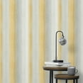 thumbnail image 2 of Fine Decor Freya Yellow Washed Stripe Wallpaper, 2 of 6