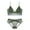 White, variant on Summer Thin Lace Sexy Bra French Triangle Cup Underwear Set