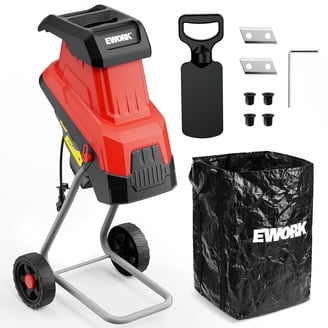 MAXLANDER Electric Leaf Mulcher/Shredder, 15 Amp 8400 RPM, 18:1