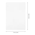 thumbnail image 2 of SKISUNO 100Pcs Plastic Lamination Sheet Clear High Transparency Easy Operation For Family Albums ID Photos, 2 of 8