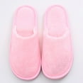 thumbnail image 2 of HNMKIU Winter Slippers for Women and Men Breathable EVA Material for Indoor Wood Floor Sole Ideal for Home and Hotel Slippers for Women Indoor Pink,7.5, 2 of 9