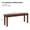 Brown, variant on FASCK Outdoor Wooden Bench, 40” Porch Bench Outdoor Backless Garden Bench, Small Outdoor Bench for Deck Patio Entryway,Mint Green