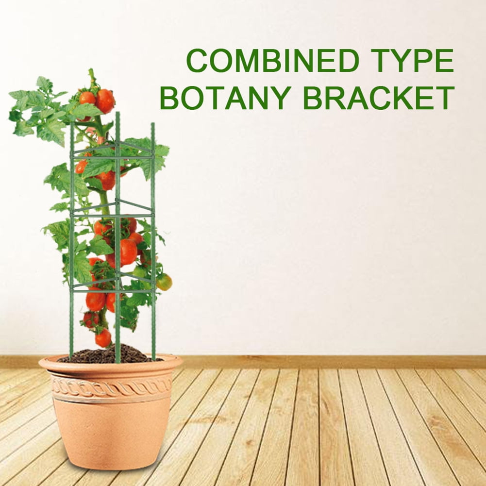 Details about   Tomato Climbing Plant Support Cage Stakes Trellis Growing Flower Pot Rack Holder 