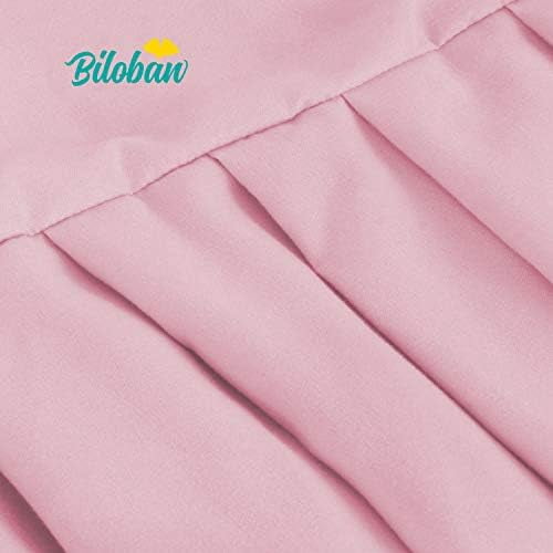 Pink Crib Skirt Pleated with White Lovely Pompoms, Bedding Dust Ruffle for Girls, 14" Drop, Fit All Standard Crib Bed, Fade Resistant Crib Bed Skirt Machine Wash