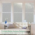 thumbnail image 2 of Frosted Window Film Privacy Film For Glass Window Lace Decoration Opaque Static Foil Vinyl Self Adhesive Window Film For Home Office Bathroom Be, 2 of 5