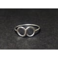 thumbnail image 5 of Heaven Crafts Sterling Silver Infinity Ring Handmade Boho Stacking Women Ring, 5 of 5