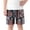 Black1, variant on Boys Fashion Graphic Shorts- Baggy Summer Elastic Waist Kids Play Shorts Black Size 10