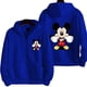 thumbnail image 3 of Sudadera con capucha de dibujos animados de Mickey Mouse para mujer, chaqueta con cremallera, sudadera de gran tamaño, abrigo informal caqui para pareja, primavera y otoño, 3 of 4