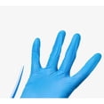 thumbnail image 3 of 100 Disposable Powder Free Blue Nitrile Gloves - Size L, 3 of 5