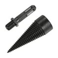 thumbnail image 3 of Uxcell Square Shank Firewood Drill Bit Wood Splitter, 32mm Wood Log Splitter Drill, 3 of 6