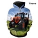 thumbnail image 3 of Sudadera con capucha de moda, chaqueta informal, sudadera con capucha de invierno, sudadera con capucha con estampado 3D de tractor y coche, 3 of 5