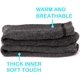 thumbnail image 4 of Calcetines de invierno cálidos gruesos térmicos gruesos pesados de lana para hombre 5 pares Ormromra WMCH-292, 4 of 7
