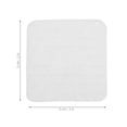thumbnail image 2 of COMPUKAS 5 Packs Nail Cotton Pads Soft White Cleaning Pads for Fingernail, 2 of 8