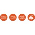 thumbnail image 2 of Darling Souvenir 190 Pcs Retirement Party Favor Stickers chocolate Candy Labels-Orange, 2 of 2