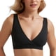thumbnail image 1 of Sostén CRZ YOGA Butterluxe sin varillas para lactancia con escote en V negro XL, 1 of 6