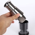 thumbnail image 4 of Oleegame 1PC Potato Fry Cutter Stainless All Multifunctional Pound Garlic Press Garlic Artifact Household Kitchen Vegetable Cutter Garlic Mincer Silver, 4 of 9