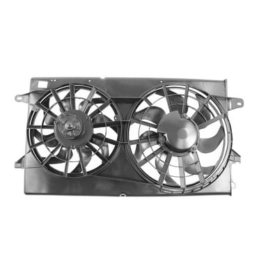 Agility Auto Parts 6018121 Dual Radiator and Condenser Fan Assembly for Ford Specific Models